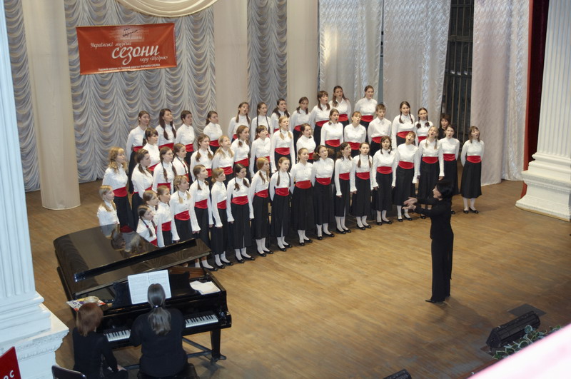 Ukraine, Zaporizhzhia. Concert hall named after M. I. Glinka.
                                    Concert as part of the Ukrainian tour
                                    'Shchedryk Ukrainian musical seasons'